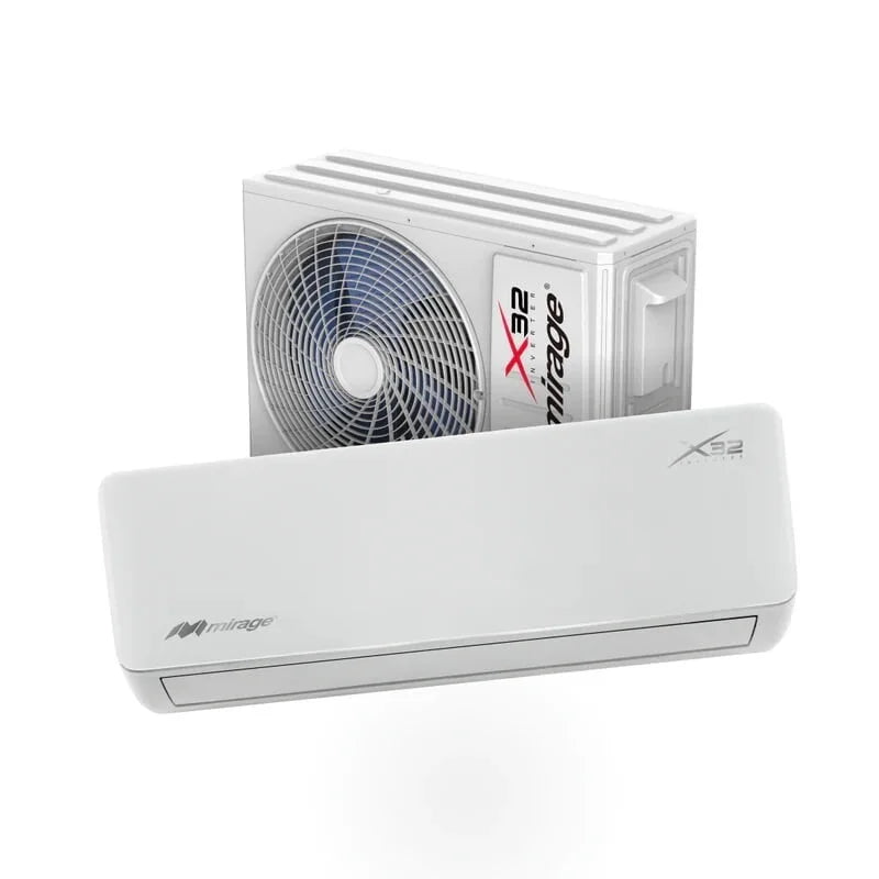Mirage Inverter Frio y Calor Mod X32 R-32 17 seers 1.5 ton 220v